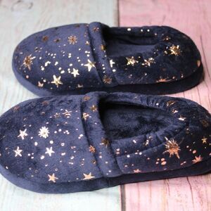 ‎Toddler's OUTER SPACE Memory Foam Slippers
